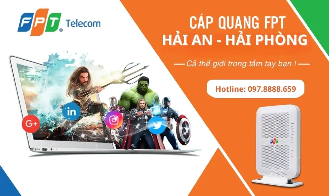 Khuyến mại lắp mạng FPT Hải An Hải Phòng - FPT Telecom