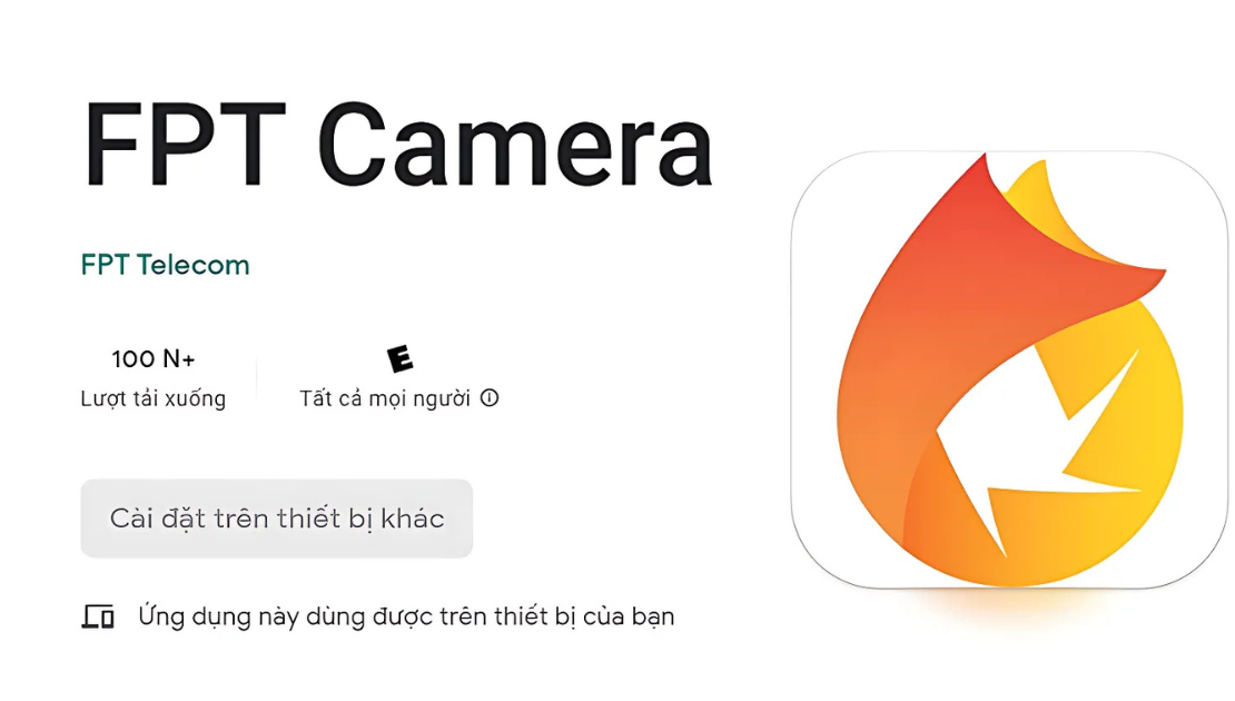 Mở ứng dụng FPT Camera và đăng nhập