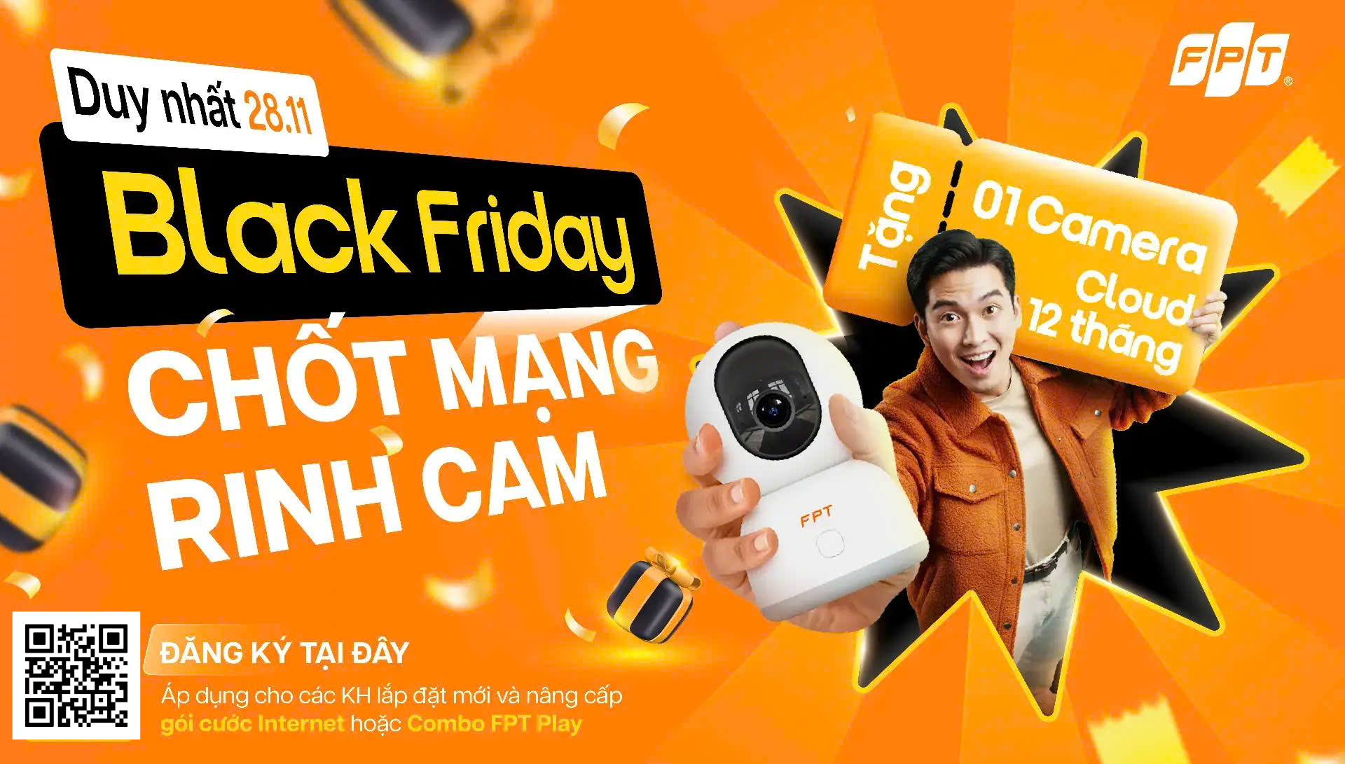 BLACK FRIDAY : Lắp Internet, RINH NGAY CAMERA